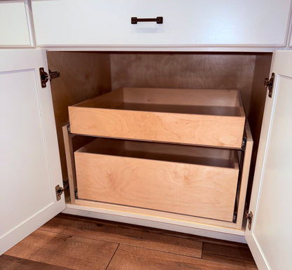 4" Drawer Top / 8" Drawer Bottom #015