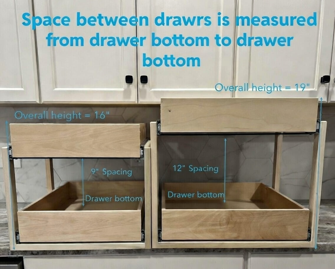 Double 4" Drawer #008